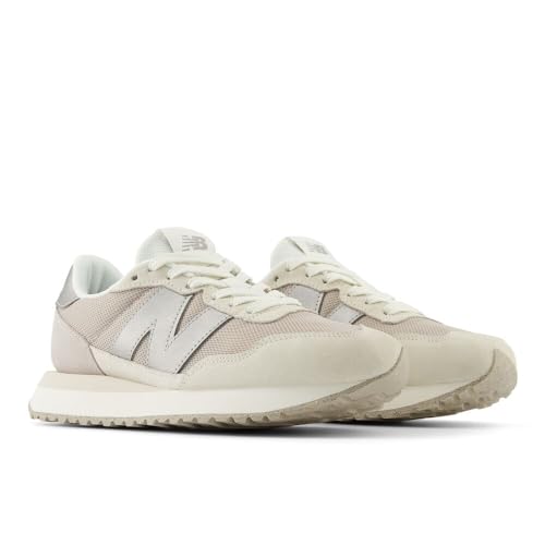 New Balance Women's 237 V1 Sneaker, Beige/Off White, 8.5