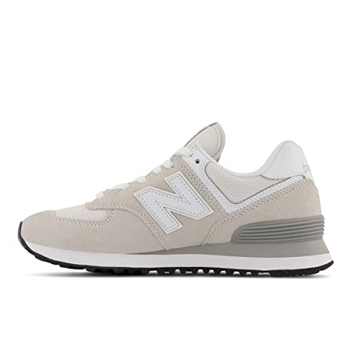 New Balance Women's Classic Sneaker, Nimbus Cloud with White, 9