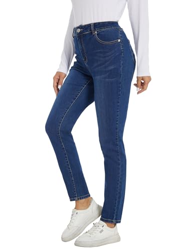 LICTZNEE Skinny Jeans for Women, High Waist Stretchy Jeans with Pockets Slim Fit Leg