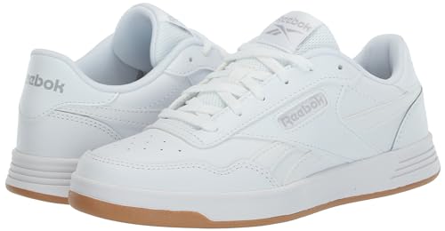 Reebok Women's Court Advance (Legacy) Sneaker, White/Cold Grey Gum, 6 US