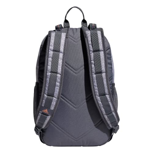 adidas Excel 6 Backpack, Jersey Grey/Onix Grey/Rose Gold, One Size