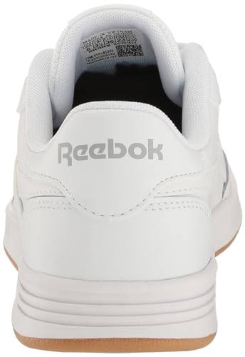 Reebok Women's Court Advance (Legacy) Sneaker, White/Cold Grey Gum, 6 US