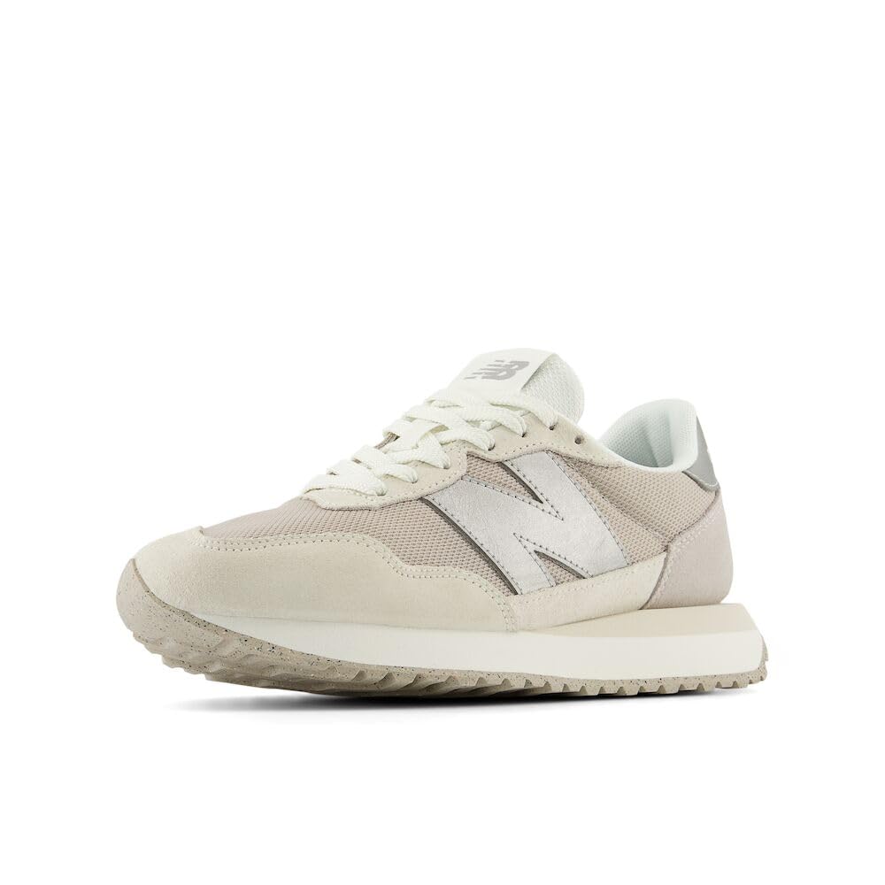 New Balance Women's 237 V1 Sneaker, Beige/Off White, 8.5