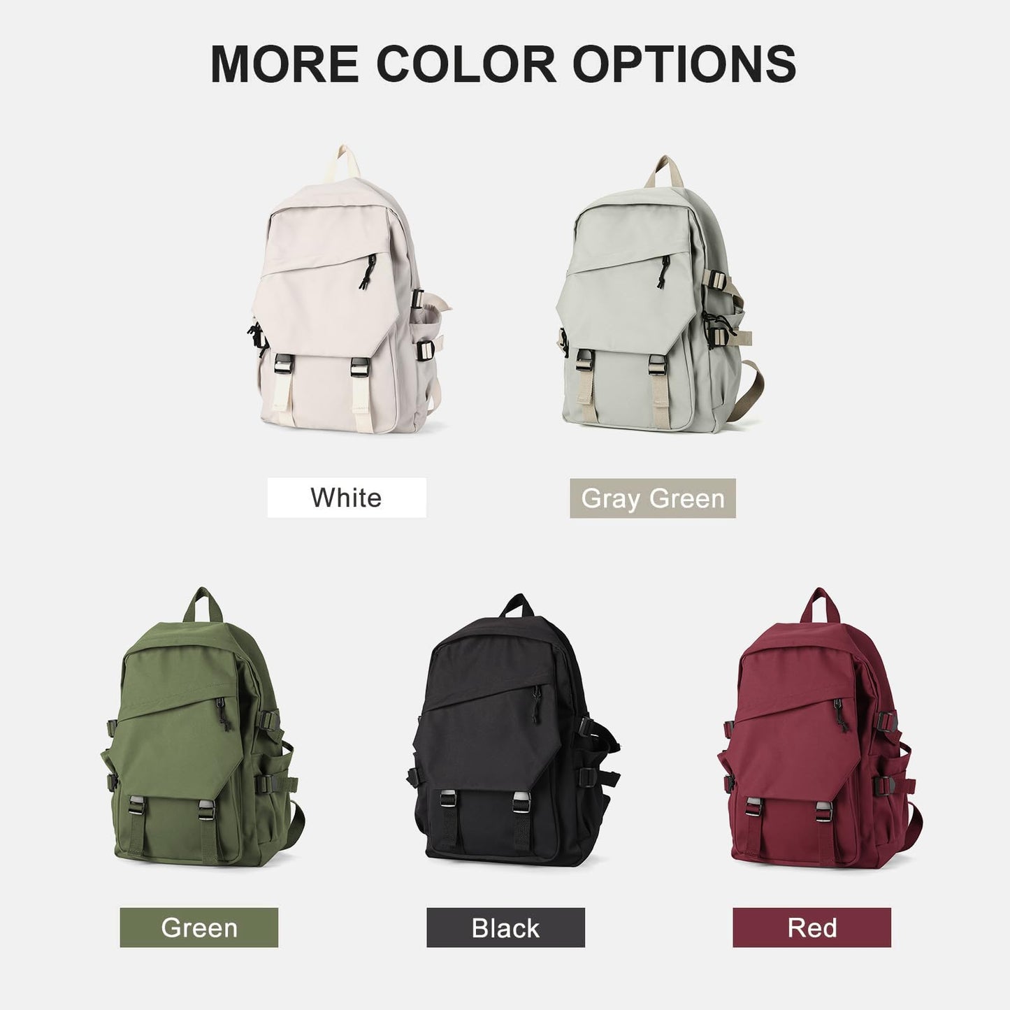 Lightweight School Bag College Laptop Backpack for Men Women Travel bag High School Middle Bookbag for Boy Girls