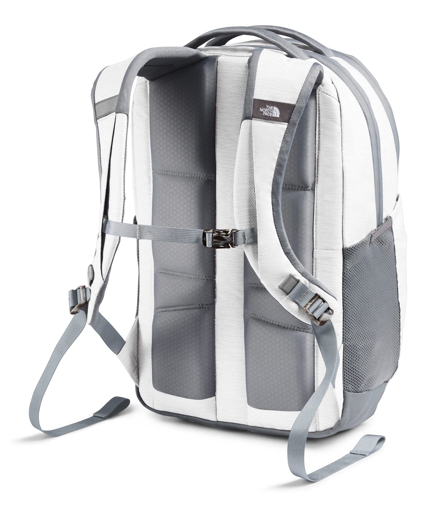 THE NORTH FACE Women's Vault Everyday Laptop Backpack, TNF White Metallic Melange/Mid Grey, One Size